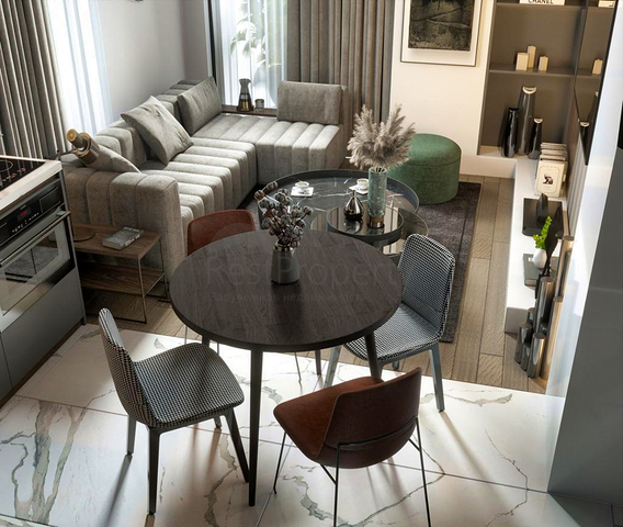 شقق 1+1 في التينتاس-منطقة أنطاليا 