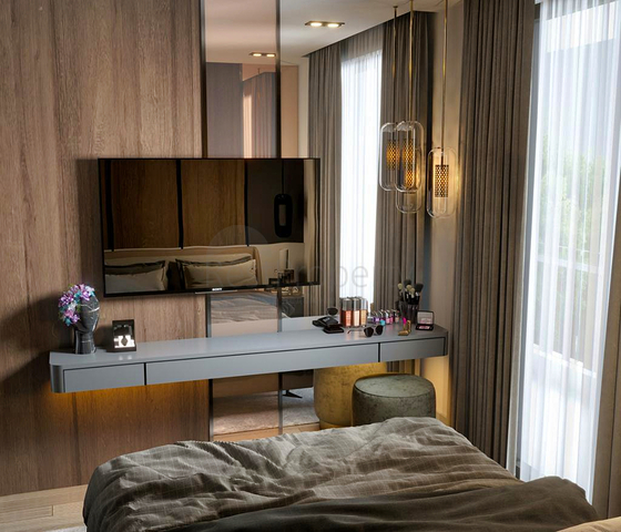 شقق 1+1 في التينتاس-منطقة أنطاليا 