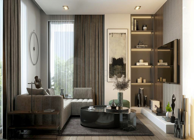 شقق 1+1 في التينتاس-منطقة أنطاليا 