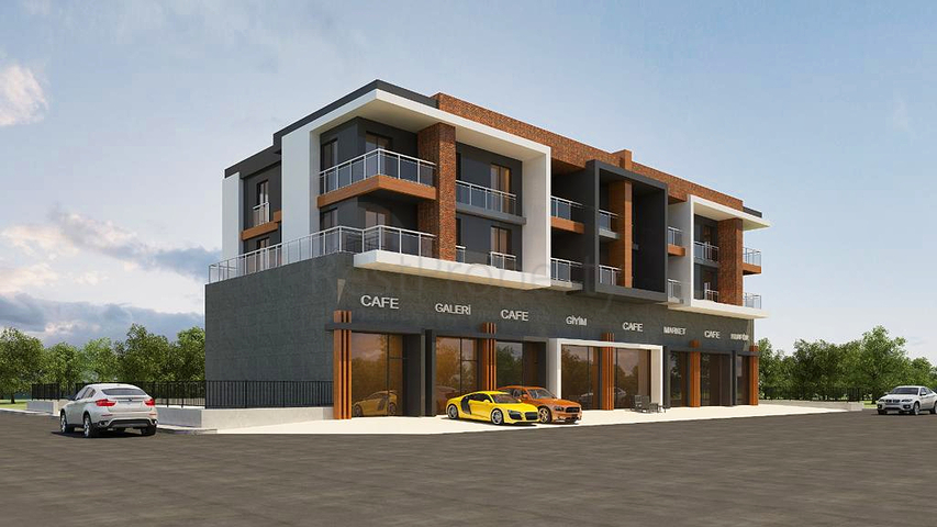 شقق 1+1 في التينتاس-منطقة أنطاليا 