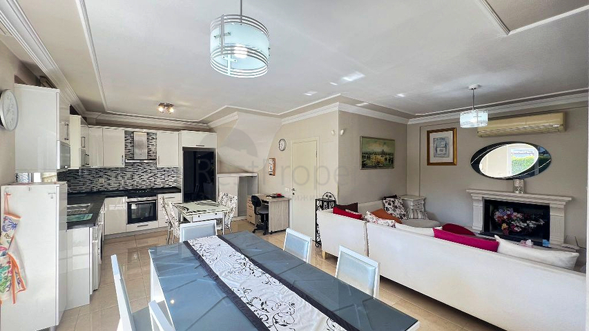 فيلا 3+1 في فتحية-منطقة أنطاليا 