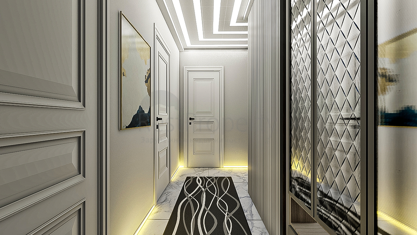 شقة 1+1 في كيبيز-منطقة أنطاليا 