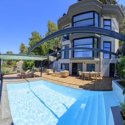 فيلا 5+1 في فتحية-منطقة أنطاليا 