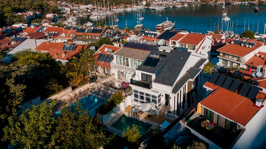 فيلا 5+1 في فتحية-منطقة أنطاليا 