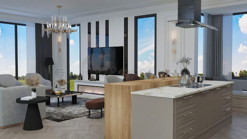 فيلا 4+1 في فتحية-منطقة أنطاليا 