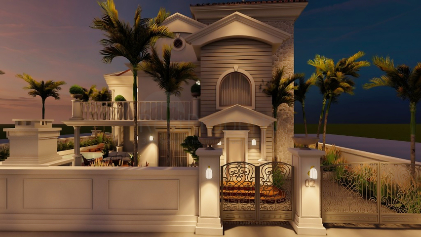 فيلا 4+1 في فتحية-منطقة أنطاليا 