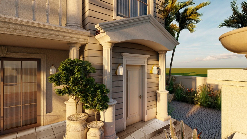 فيلا 4+1 في فتحية-منطقة أنطاليا 