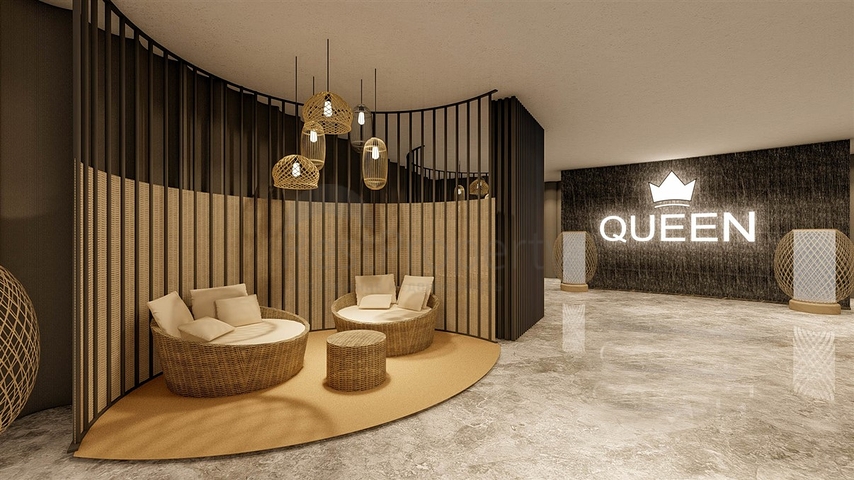 شقق 1+1 في مجمع فاخر في منطقة ألتينتاس-أنطاليا 