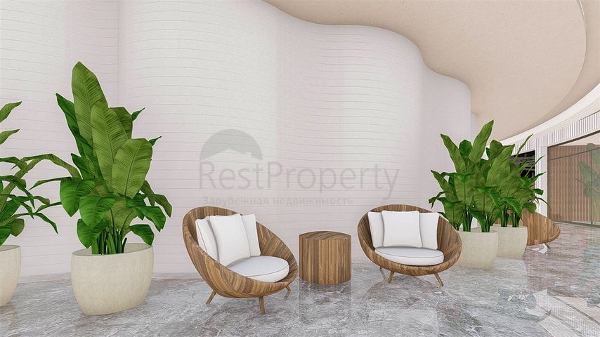 شقق 1+1 في مجمع فاخر في منطقة ألتينتاس-أنطاليا 