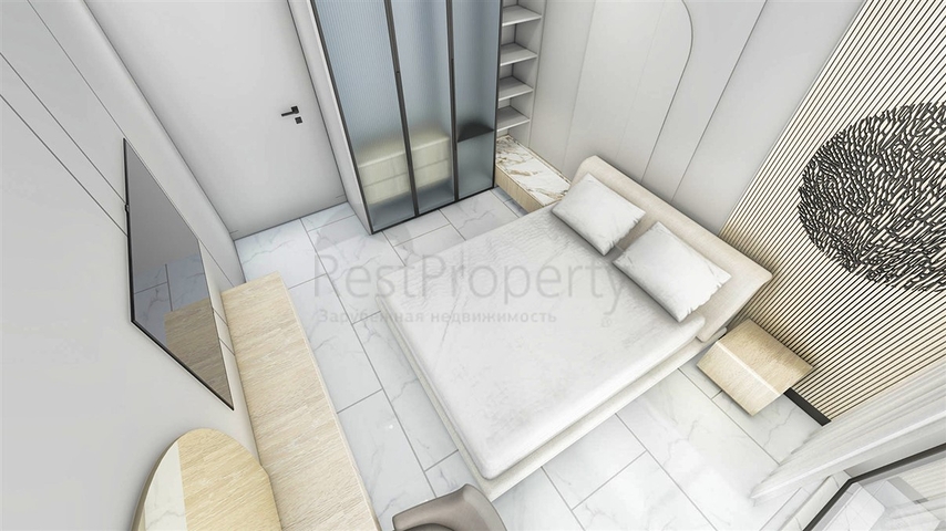 شقق 1+1 في مجمع فاخر في منطقة ألتينتاس-أنطاليا 