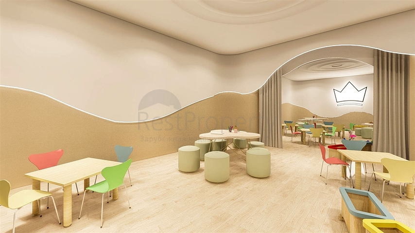 شقق 1+1 في مجمع فاخر في منطقة ألتينتاس-أنطاليا 