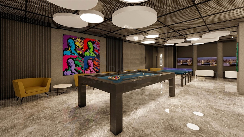 شقق 1+1 في مجمع فاخر في منطقة ألتينتاس-أنطاليا 