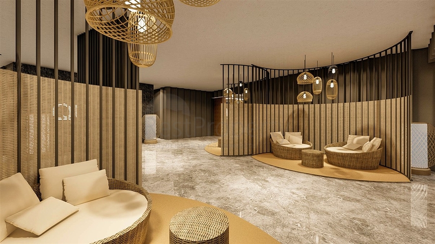 شقق 1+1 في مجمع فاخر في منطقة ألتينتاس-أنطاليا 