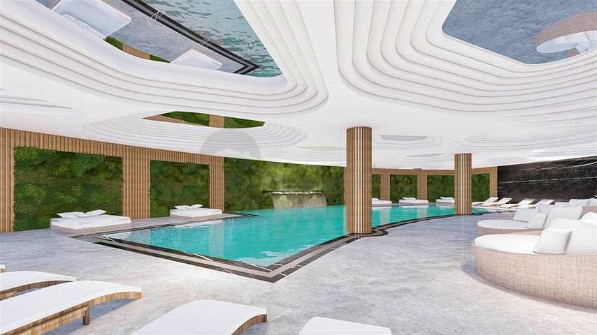 شقق 1+1 في مجمع فاخر في منطقة ألتينتاس-أنطاليا 