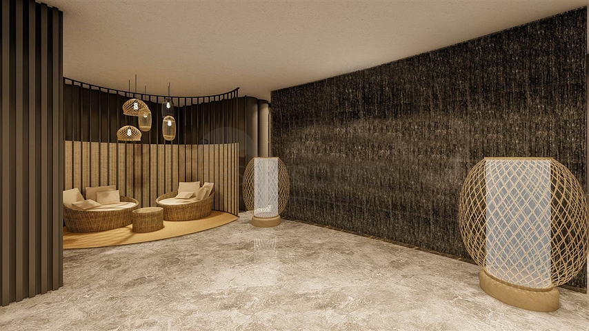 شقق 1+1 في مجمع فاخر في منطقة ألتينتاس-أنطاليا 