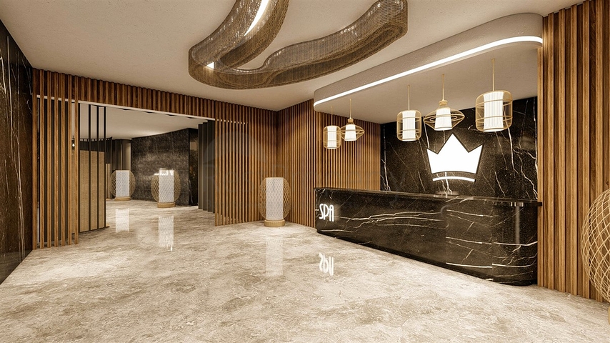 شقق 1+1 في مجمع فاخر في منطقة ألتينتاس-أنطاليا 