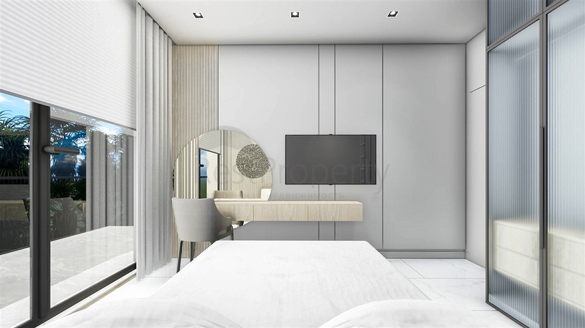 شقق 1+1 في مجمع فاخر في منطقة ألتينتاس-أنطاليا 