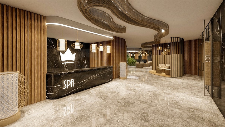 شقق 1+1 في مجمع فاخر في منطقة ألتينتاس-أنطاليا 