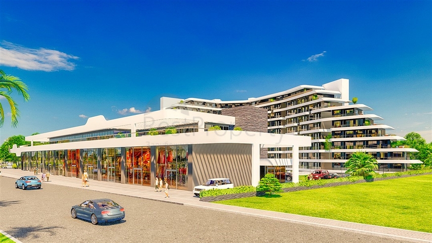 شقق 1+1 في مجمع فاخر في منطقة ألتينتاس-أنطاليا 