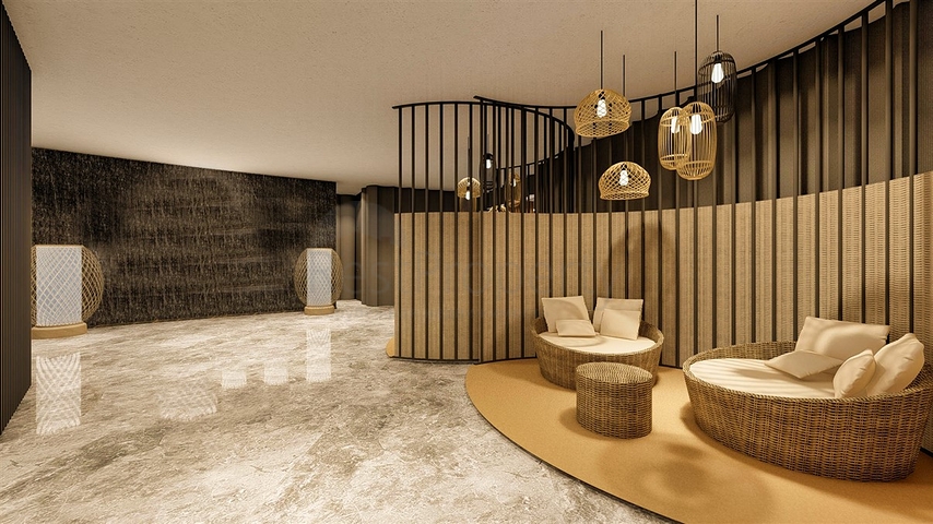 شقق 1+1 في مجمع فاخر في منطقة ألتينتاس-أنطاليا 