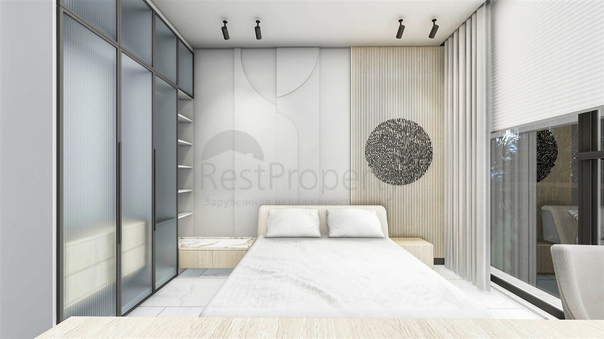 شقق 1+1 في مجمع فاخر في منطقة ألتينتاس-أنطاليا 