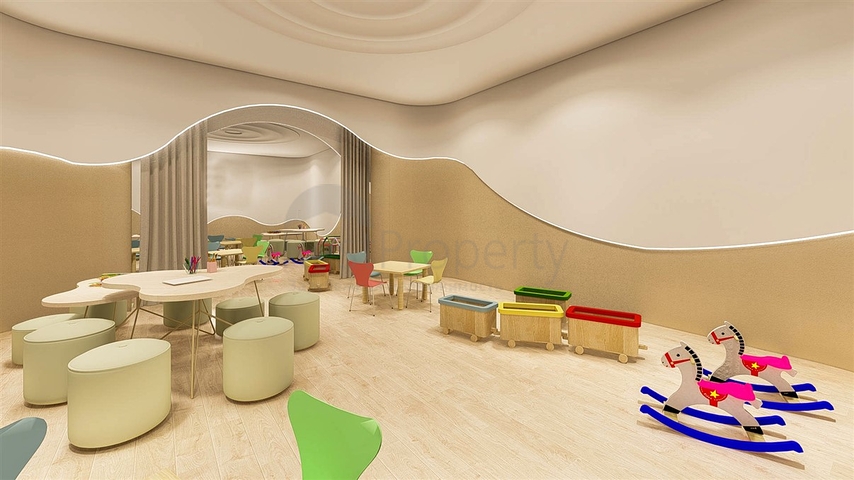 شقق 1+1 في مجمع فاخر في منطقة ألتينتاس-أنطاليا 