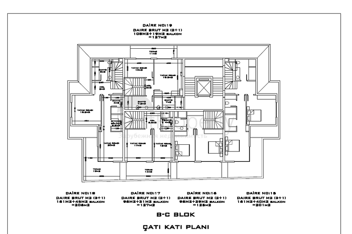 شقق وبنتهاوس ضمن مجمع سكني حديث في اوبا / الانيا 