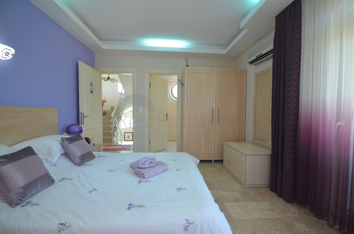 فيلا 3+1 في فتحية-منطقة أنطاليا