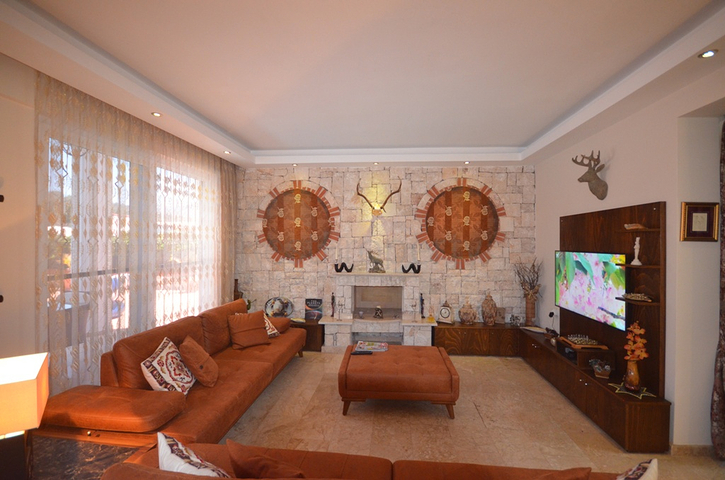 فيلا 3+1 في فتحية-منطقة أنطاليا