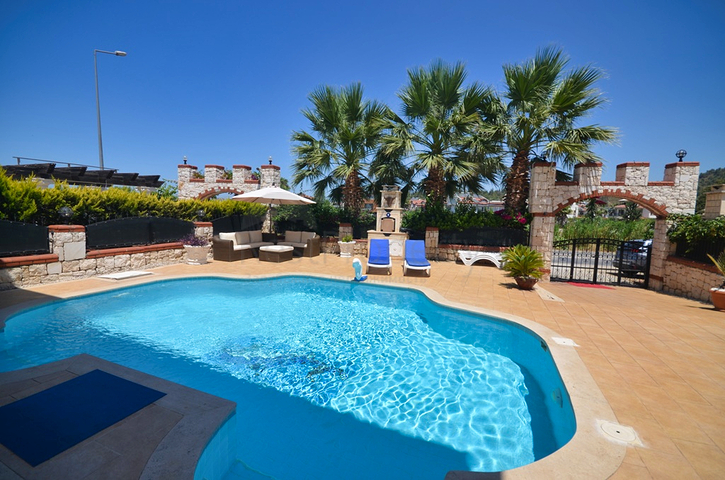 فيلا 3+1 في فتحية-منطقة أنطاليا