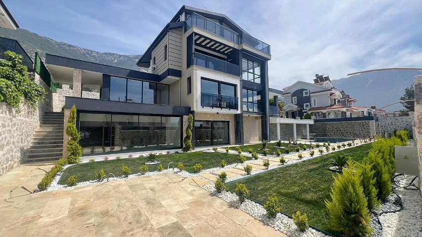 فيلا 6+1 في فتحية-منطقة أنطاليا 