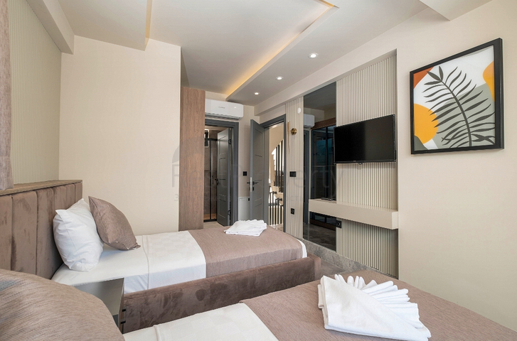 فيلا 3+1 في فتحية-منطقة أنطاليا 