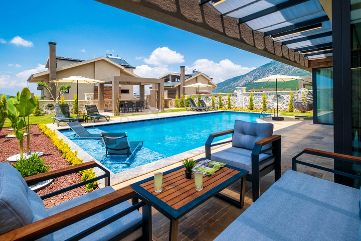 فيلا 3+1 في فتحية-منطقة أنطاليا 