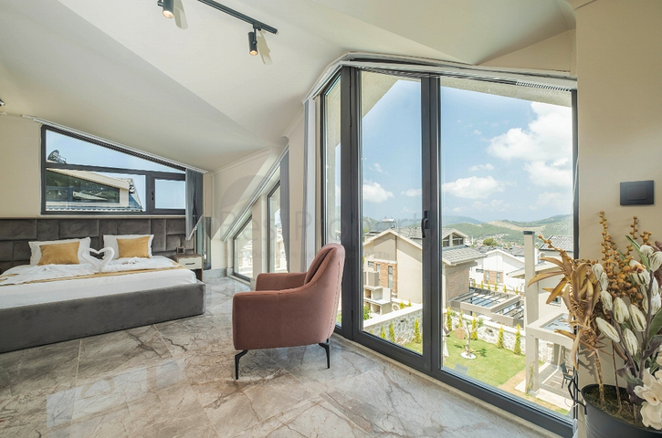 فيلا 3+1 في فتحية-منطقة أنطاليا 