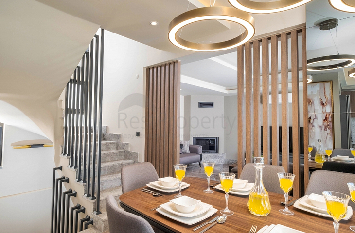 فيلا 3+1 في فتحية-منطقة أنطاليا 