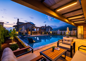 فيلا 3+1 في فتحية-منطقة أنطاليا 