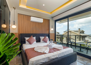 فيلا 3+1 في فتحية-منطقة أنطاليا 