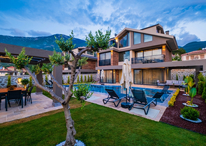 فيلا 3+1 في فتحية-منطقة أنطاليا 