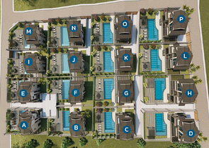 فيلا 3+1 في فتحية-منطقة أنطاليا 