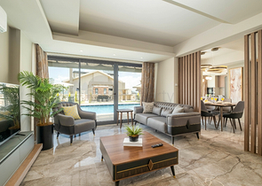 فيلا 3+1 في فتحية-منطقة أنطاليا 