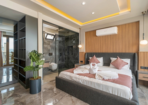 فيلا 3+1 في فتحية-منطقة أنطاليا 