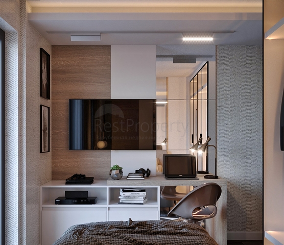 شقة 1+1 في منطقة التينتاس النامية-أنطاليا 