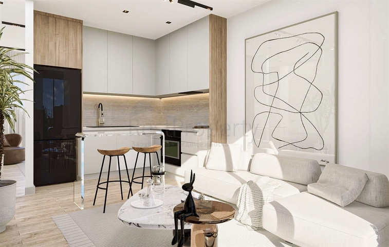 شقة 1+1 في التينتاس-منطقة أنطاليا 