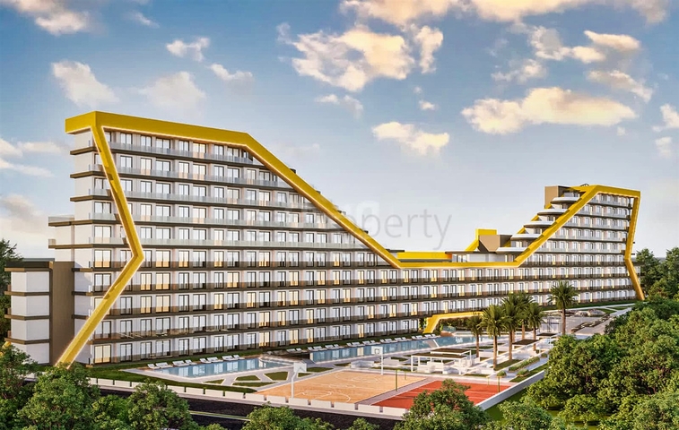 شقة 1+1 في التينتاس-منطقة أنطاليا 