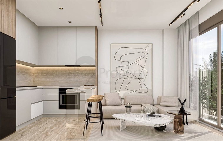 شقة 1+1 في التينتاس-منطقة أنطاليا 