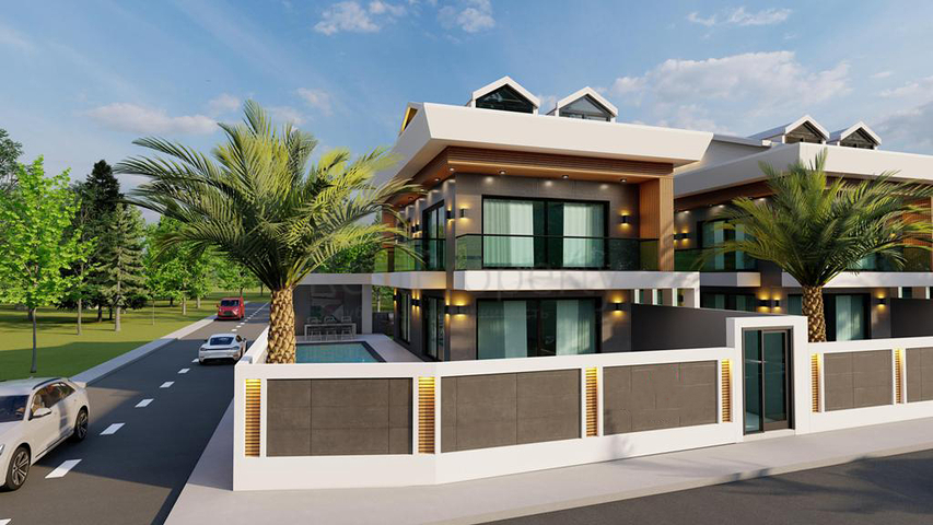 فيلا 4+1 في فتحية-منطقة أنطاليا 