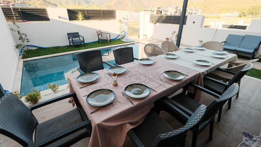 فيلا 4+1 في فتحية-منطقة أنطاليا 