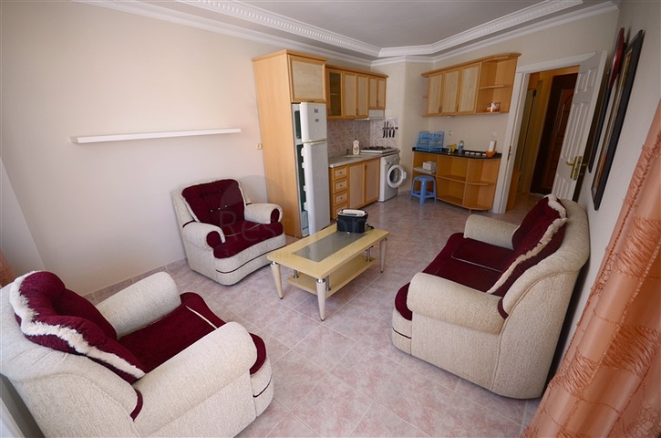 شقة مؤثثة بالكامل في مركز مدينة ألانيا بسعر مغري جداً