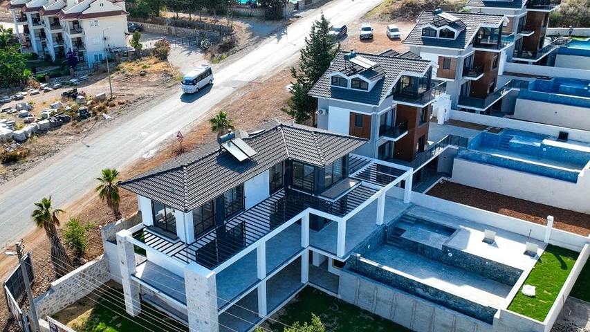 فيلا 4+1 في فتحية-منطقة أنطاليا 