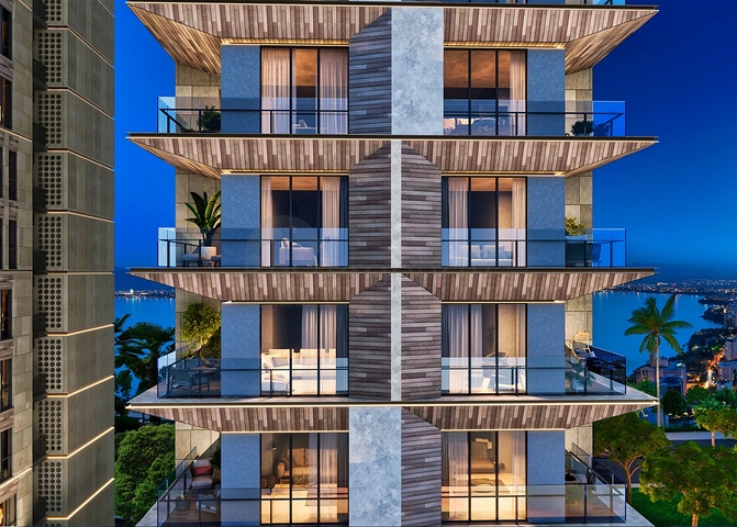 مشروع رائع من مطور موثوق به في أرقى منطقة في أنطاليا 